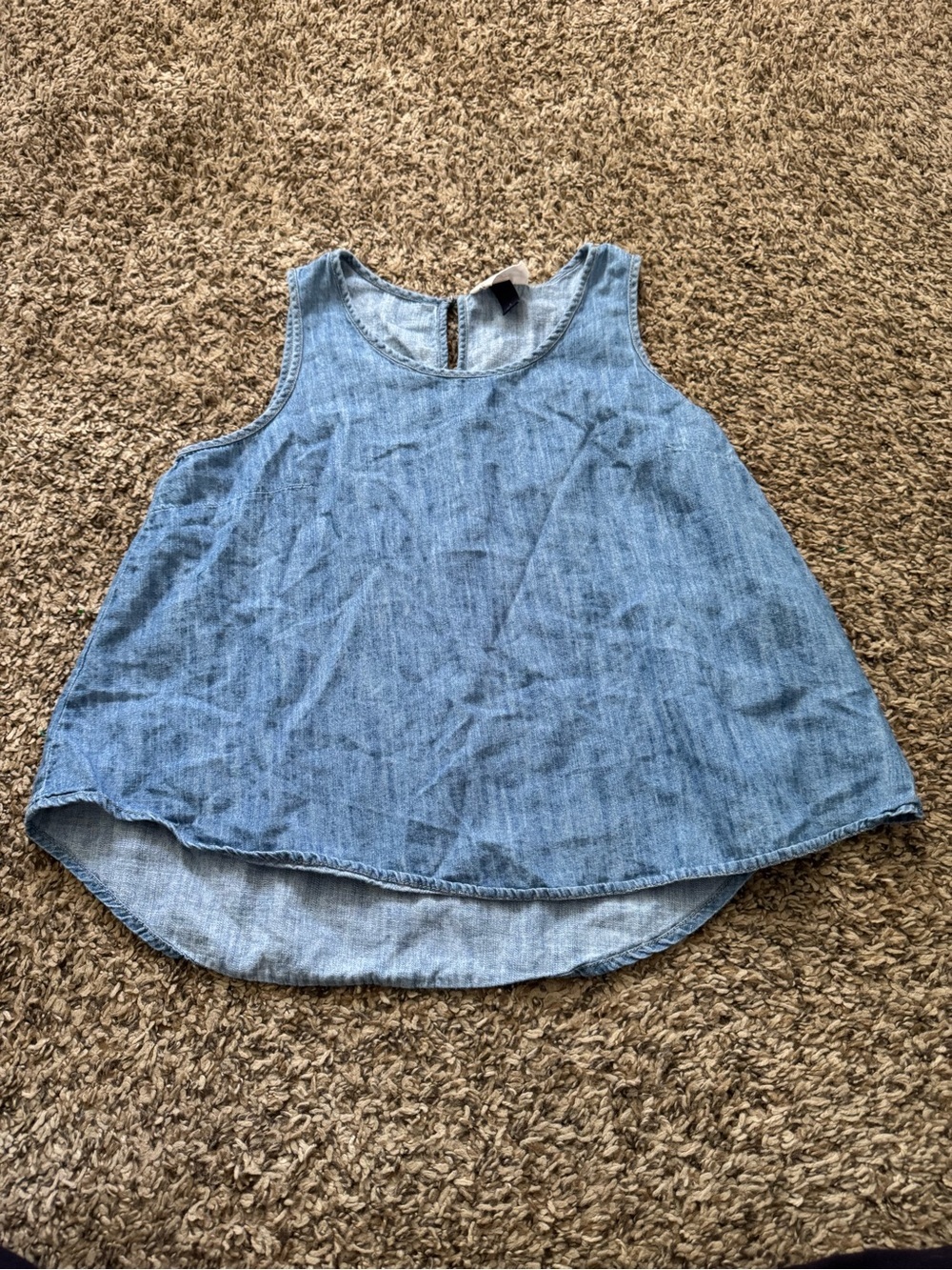 Universal Thread Light Blue denim Tank Top